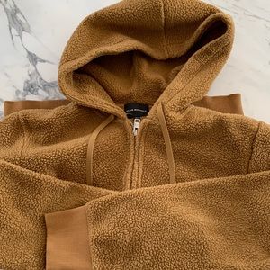 Club Monaco Sherpa hoodie
